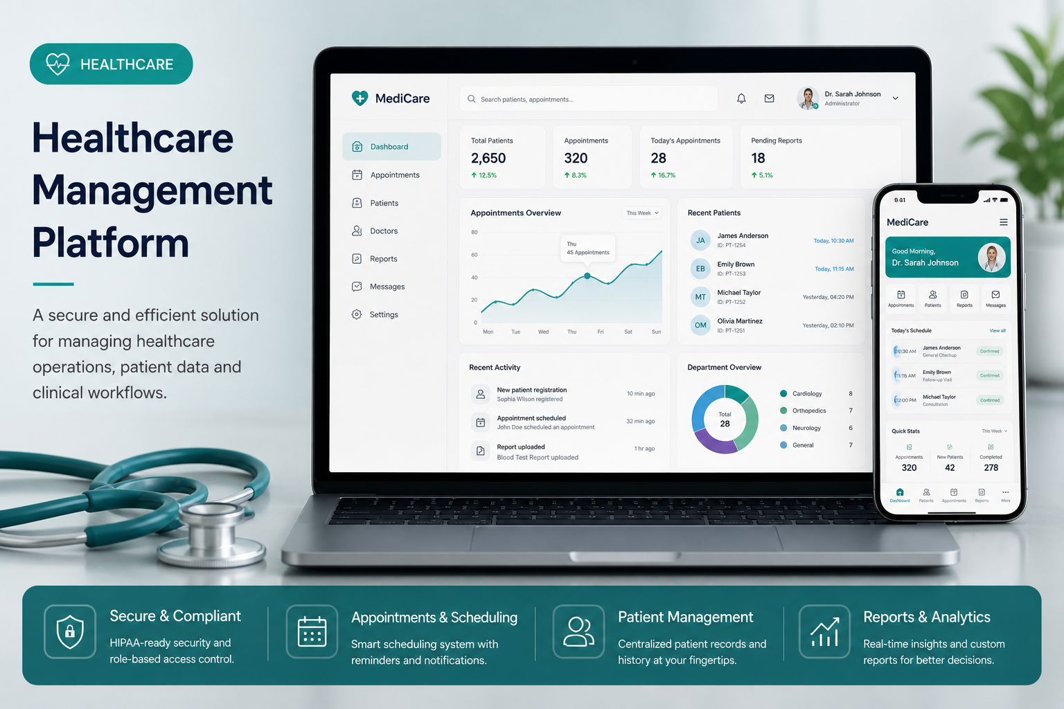 Healthcare software project